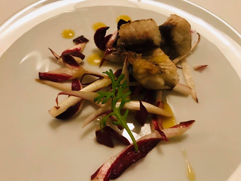 anguilla e radicchio