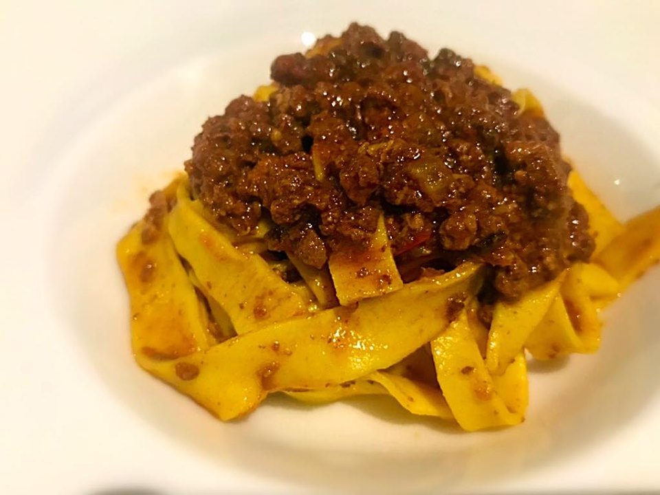 tagliatella al ragù v