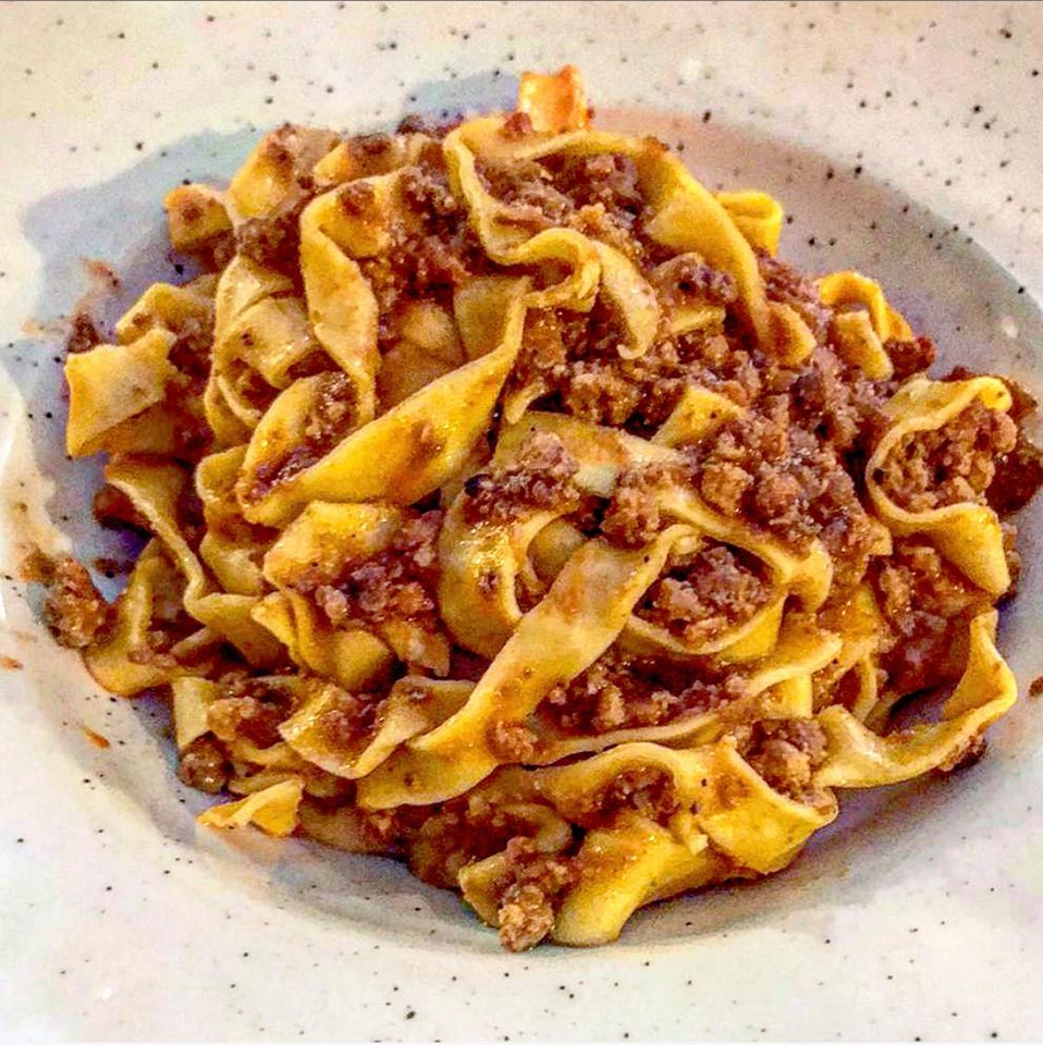 tagliatella al ragù