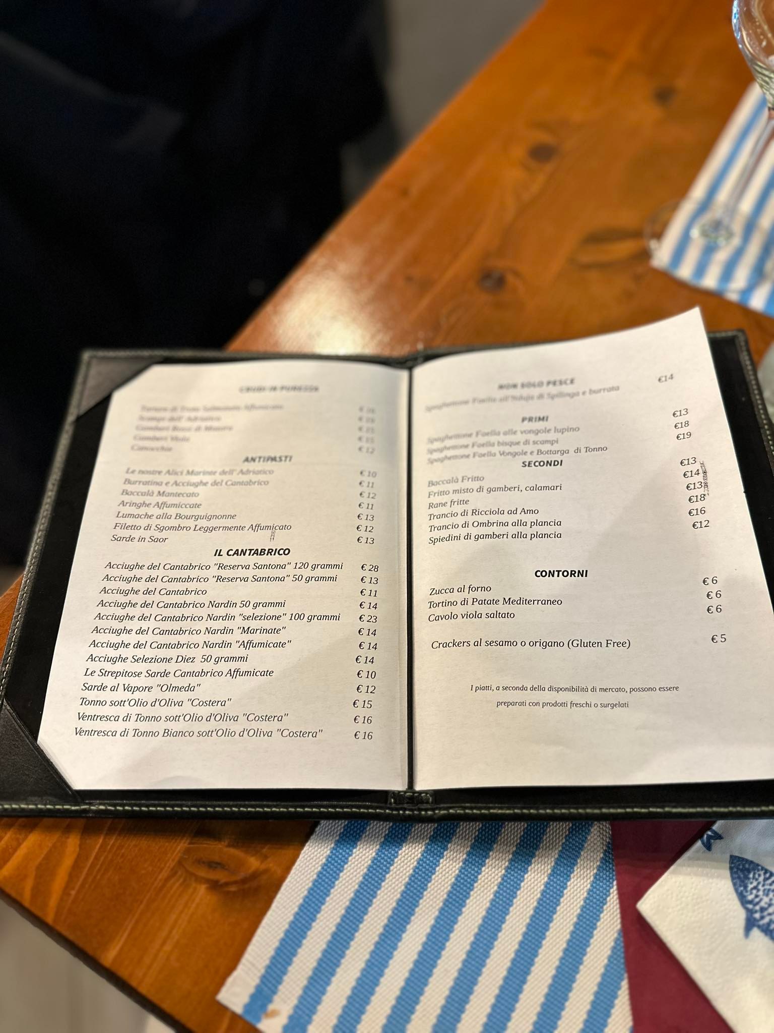 23 menu