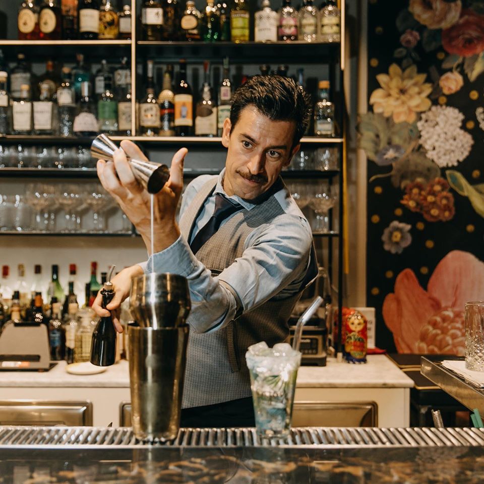 the barroom