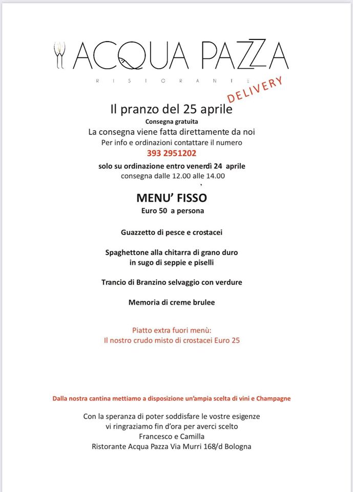 25 acqua pazza
