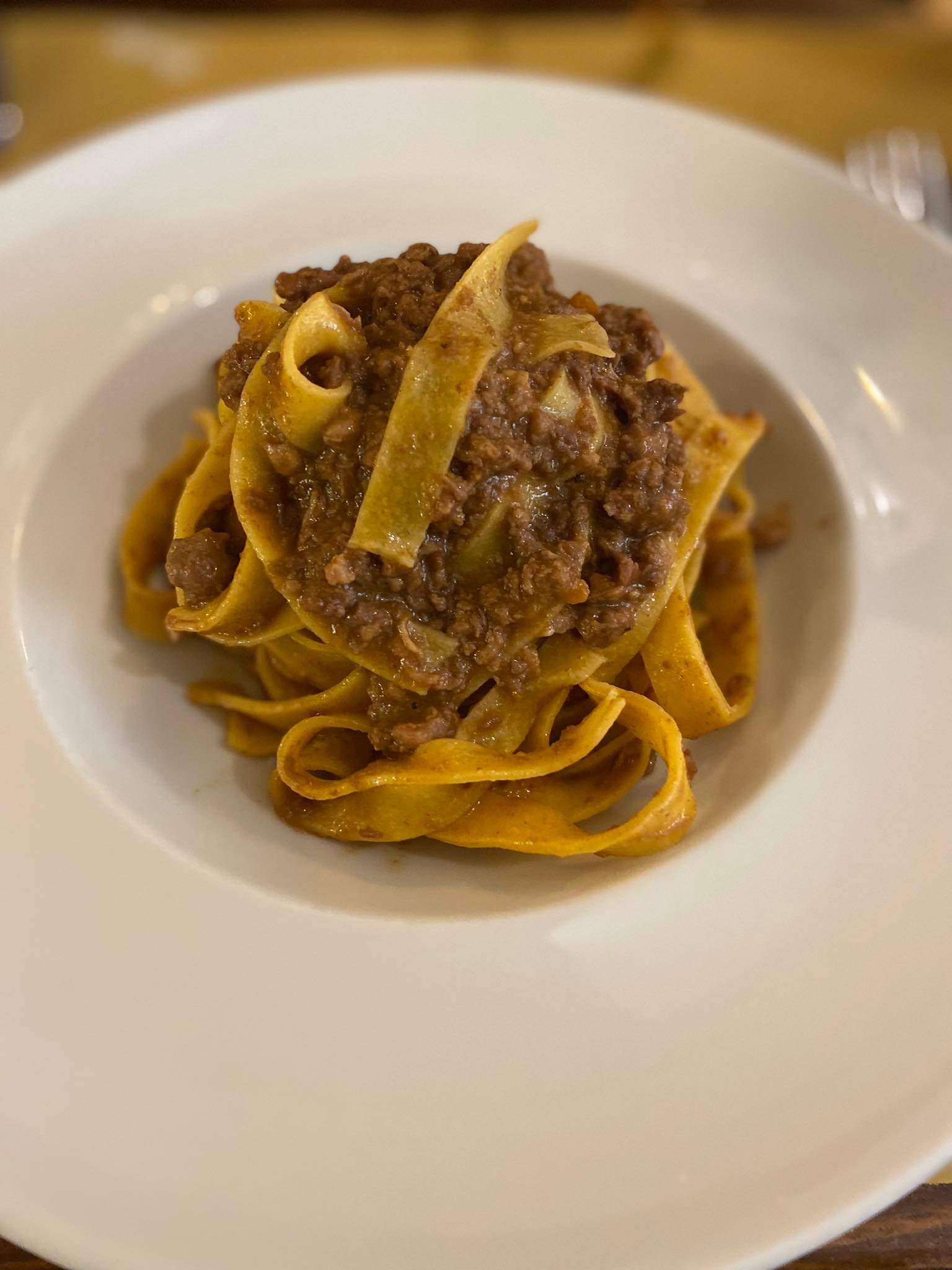 tagliatelle al ragù